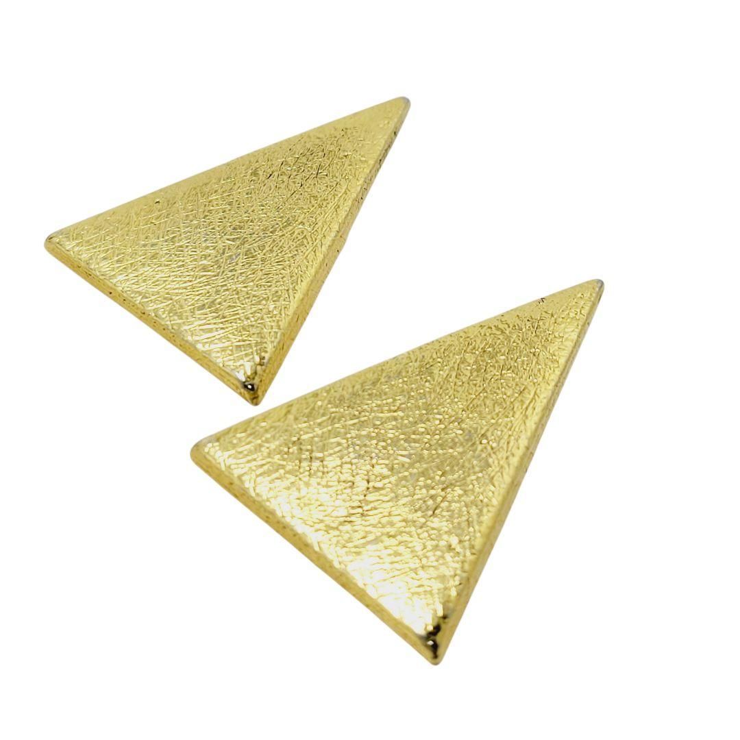 イヴ サンローラン イヤリング ゴールド トライアングル