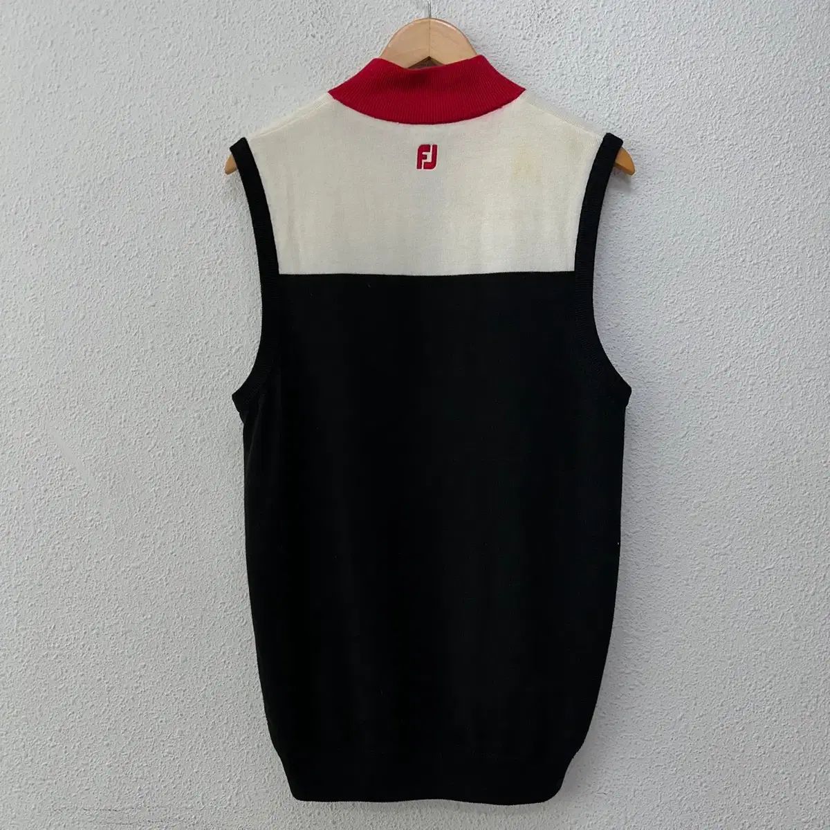 L フットジョイ メンズ ゴルフ 防風 ニット ベスト N3540