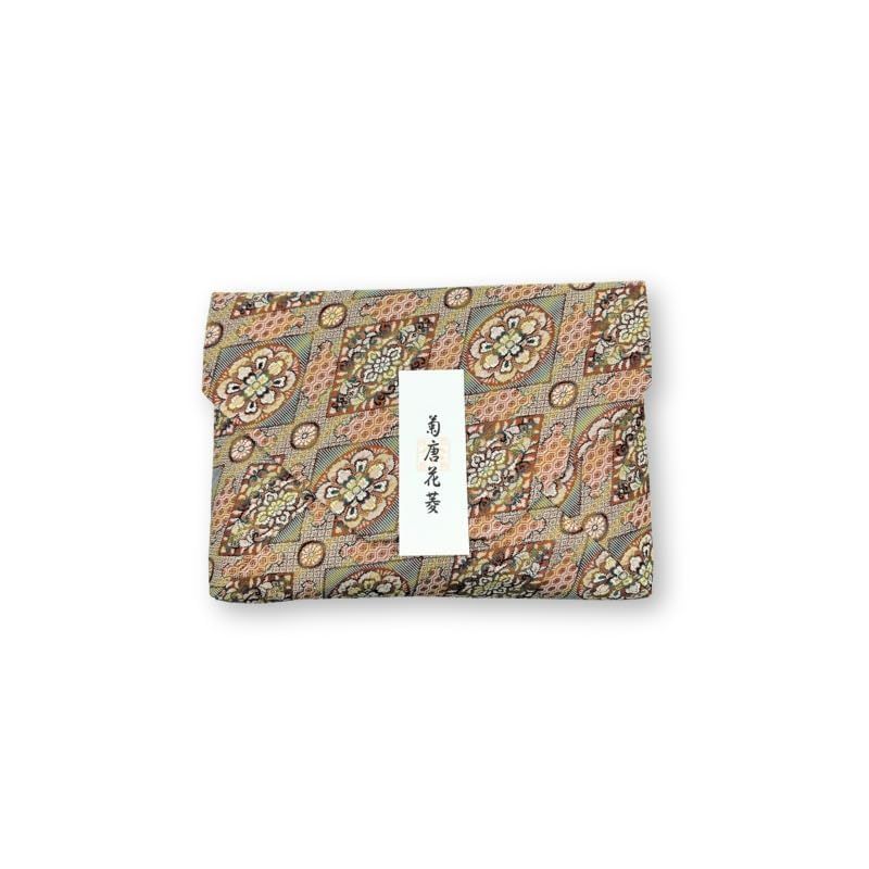 中川政七商店 茶道具 数寄屋袋 すきやぶくろ 和装小物 菊唐花菱 正絹
