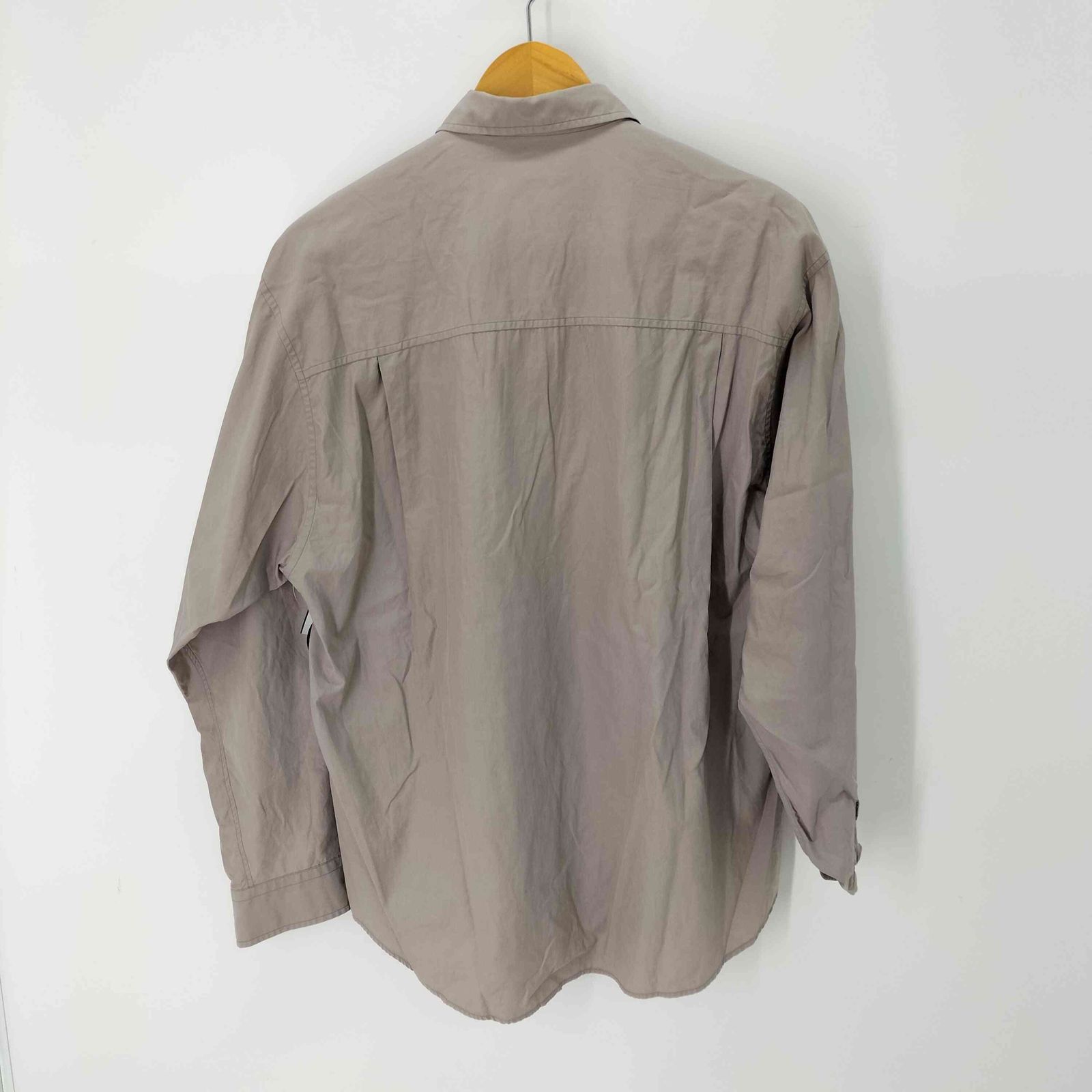 オーラリー AURALEE 20AW WASHED FINX TWILL BIG SHIRTS メンズ JPN 3