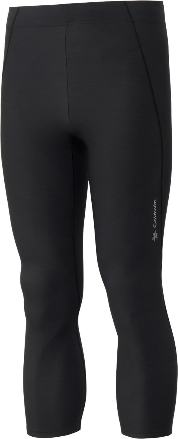 シースリーフィット C3fit KODENSHI WARM 3 4 TIGHTS インナー アンダー タイツ スパッツ ウェア メンズ 男性用 大人 着圧 保温 吸汗速乾 ストレッチ 光電子 GC65362 BK BLACK
