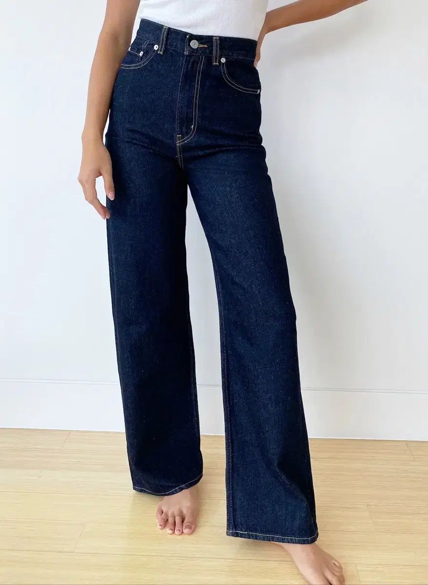 タグなし げO リーバイス ハイ ルーズ ジーンズ インディゴ トーテム コス シエ リーダン DECORATOM_COM_BR