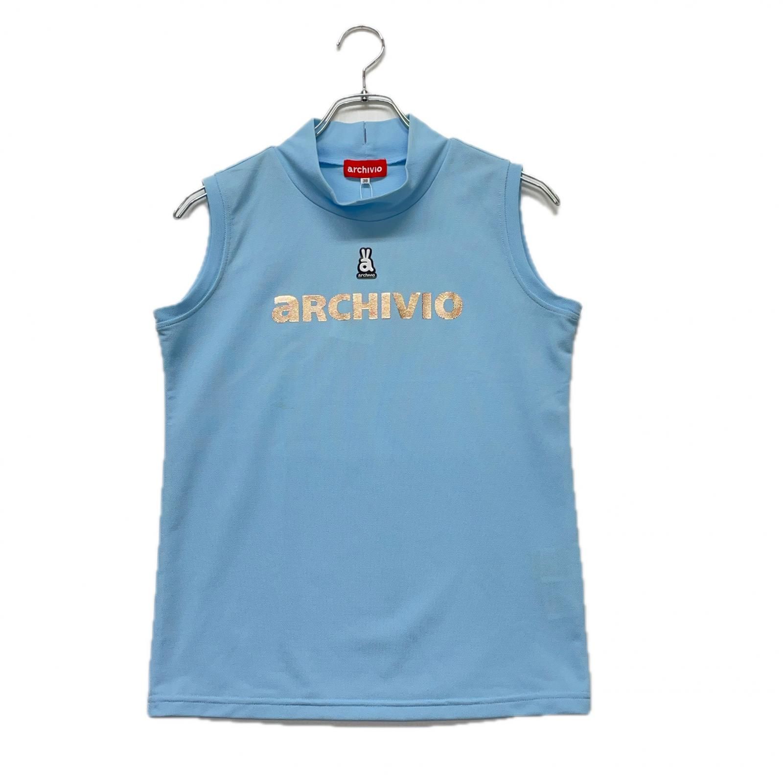 未使用品 レディース アルチビオ archivio ノースリーブ 38(M) 水色