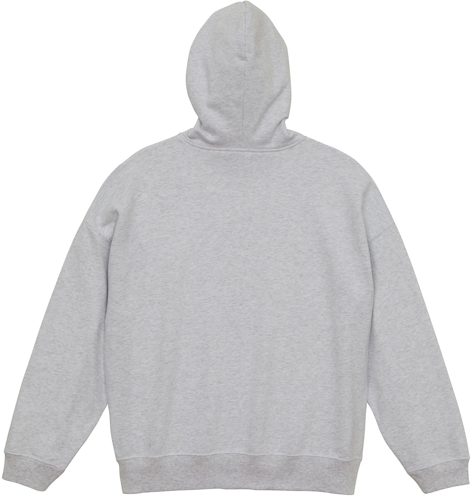 ユナイテッドアスレ UnitedAthle 10.0 オンス ビッグシルエット スウェット プルオーバー パーカ 裏パイル 520401A 5 アッシュ