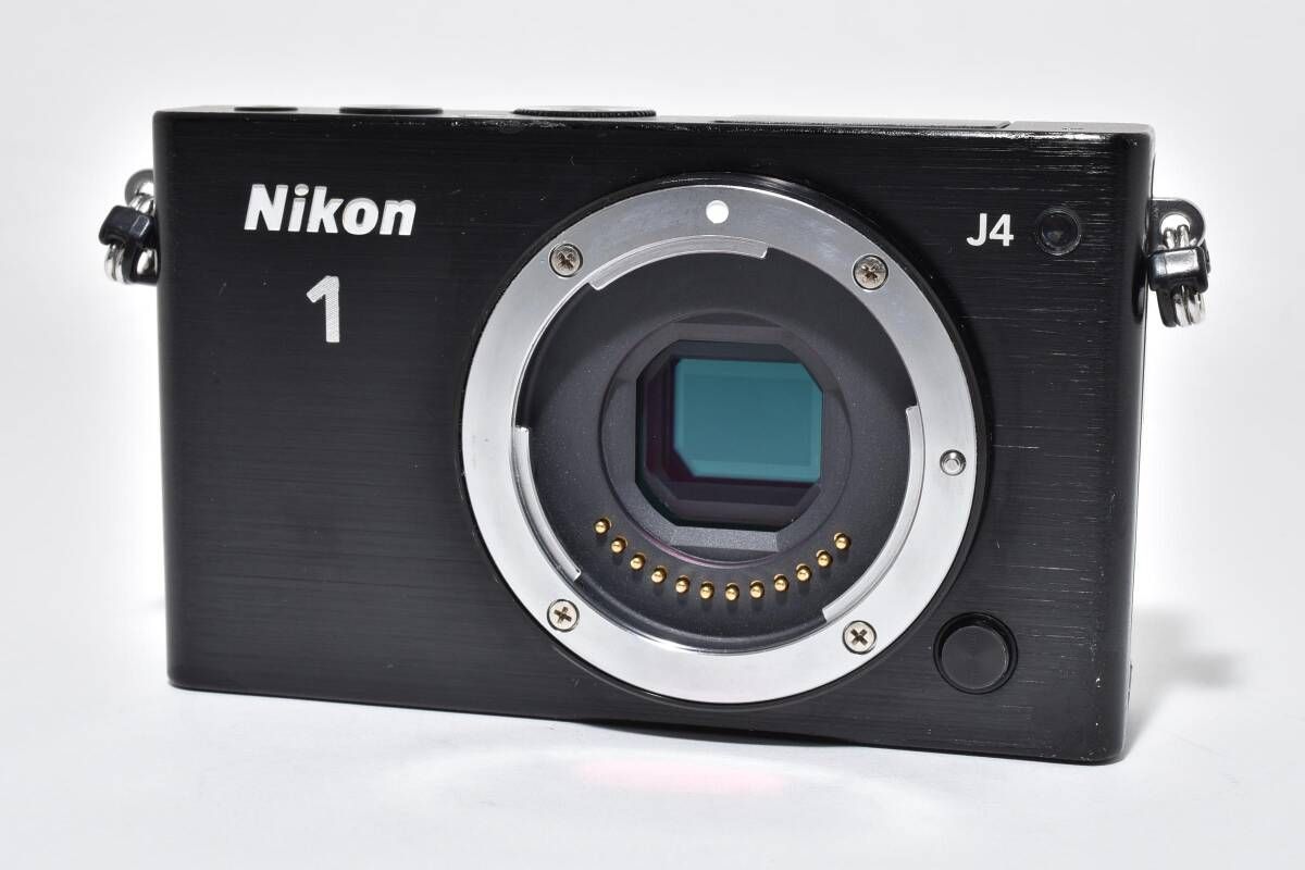ニコン Nikon 1 J 4 ブラック ボディ T 9＃4785