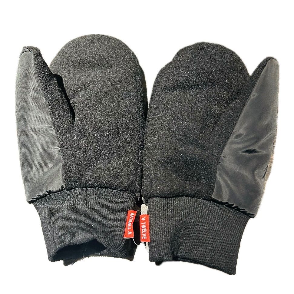 V 12 V-12 ゴルフ メンズ レディース ユニセックス ミトン ML MITTEN 122520-AC 07 ブラック 定価9 900円