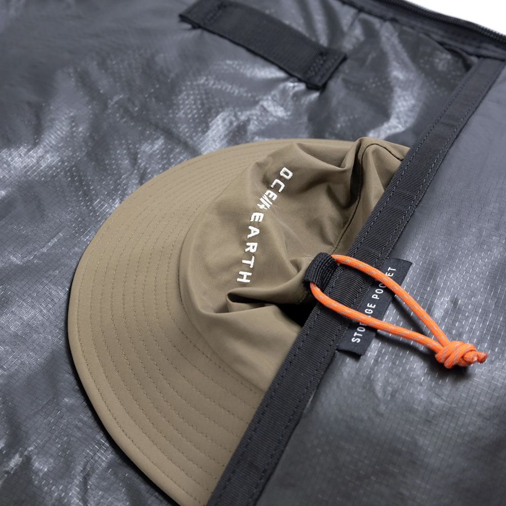  O-E HYPA FISH SHORT TRAVEL COVER 7 ft｜4本収納 オーシャンアンドアース トラベルケース ブラック サーフボードケース サーフィン ボディボード