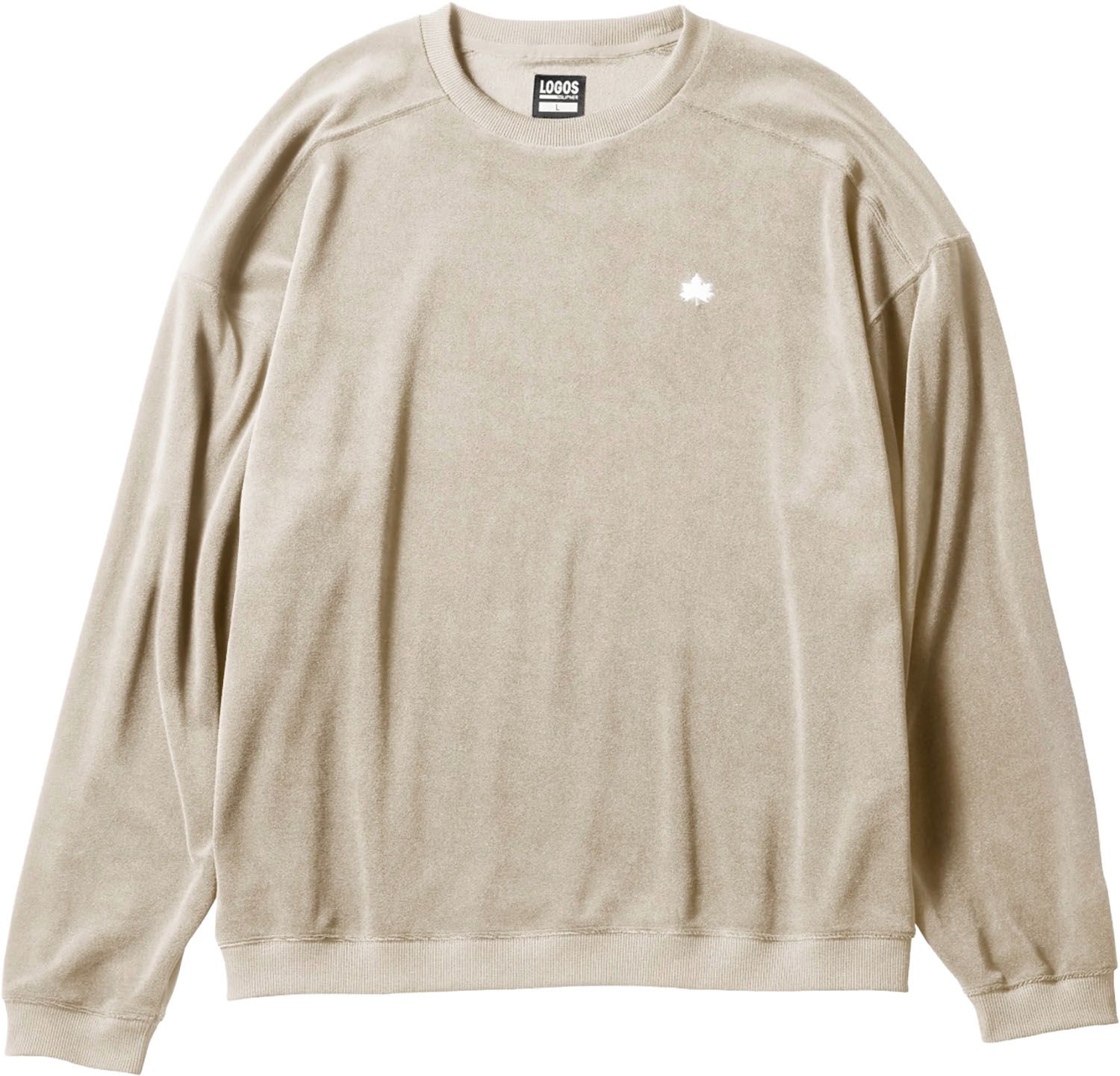 ロゴスバイリプナー LOGOS by LIPNER アウトドア LOGOS BY LIPNER ボディリカバリーベロアスウェット 35212 ベージュ L 35212662 ベージュ