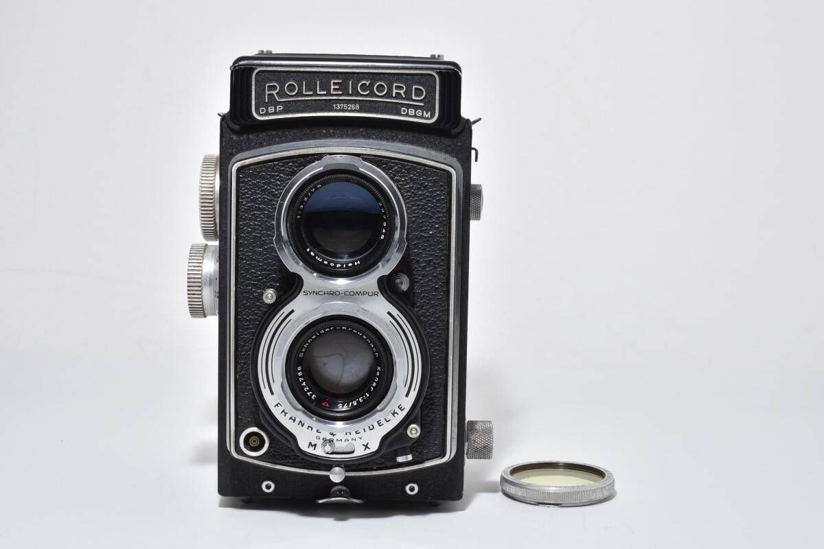 ローライ ROLLEICORD IV 4型 Xenar 75mm F3.5 二眼レフカメラ T17#4793