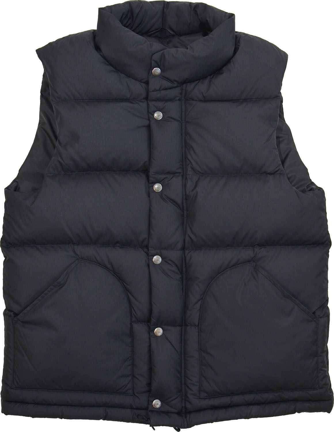 シエラデザインズ SIERRA DESIGNS アウトドア ZIP DOWN VEST 821004 BLACK BLACK