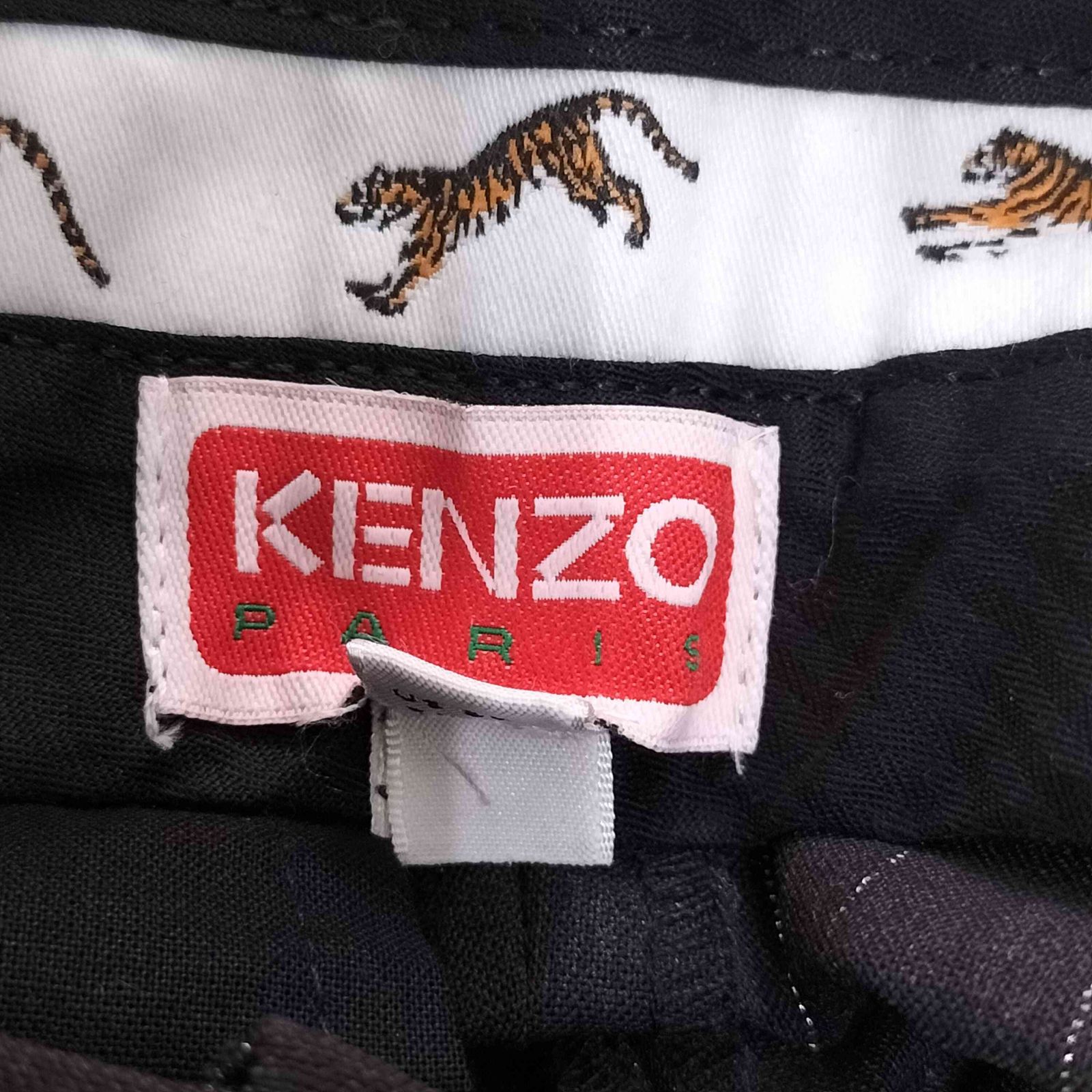 ケンゾーパリス KENZO PARIS ウール混 ストライプ柄 ストレートスラックス レディース JPN 34 DECORATOM_COM_BR