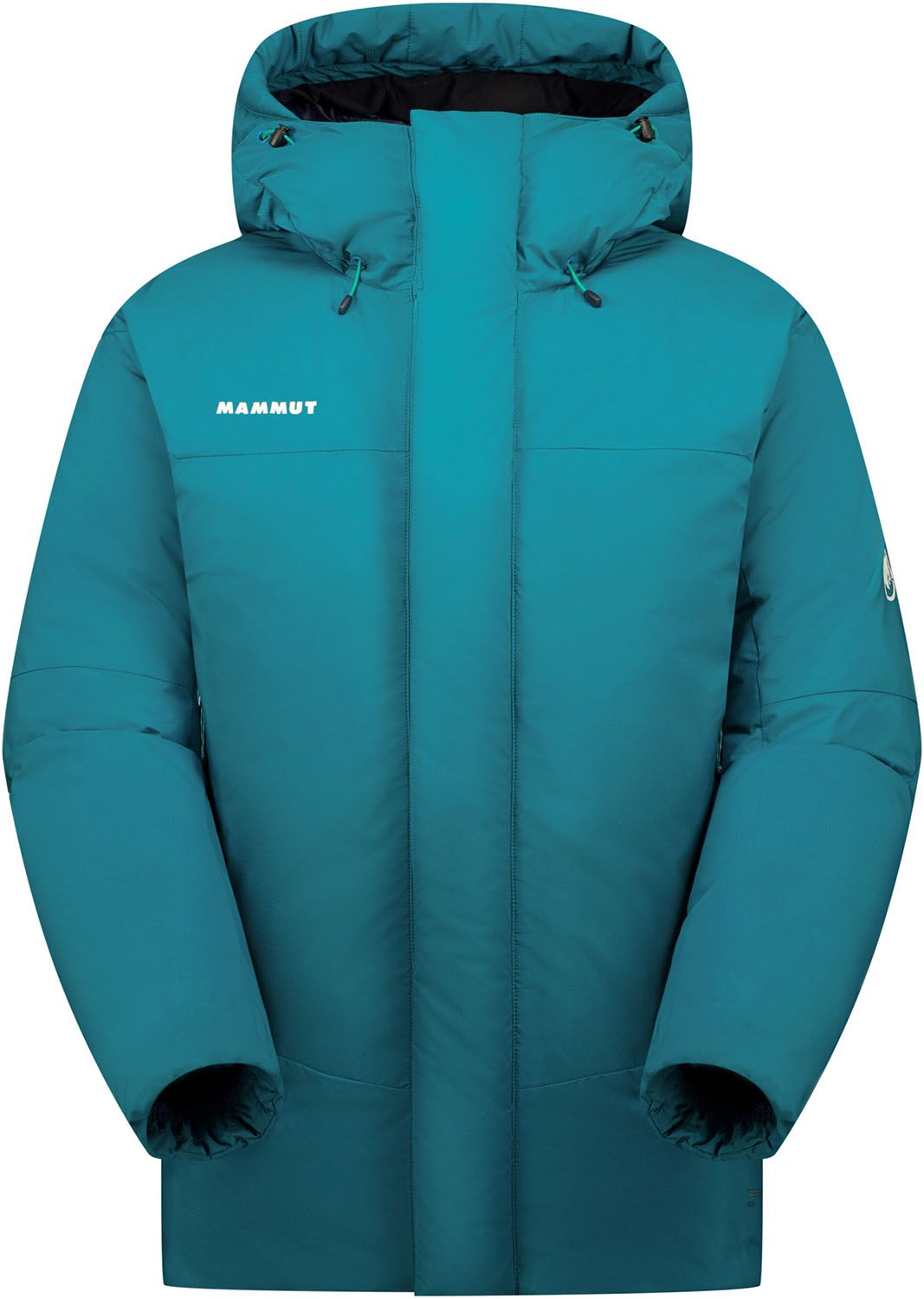 マムート MAMMUT アウトドア アイスフォール ソフトシェル サーモ フーデッド ジャケット アジアンフィット メンズ 男性 上着 アウター 登山 お出かけ ハイキング 1011-01940 101101940 40320 DEEPTEAL