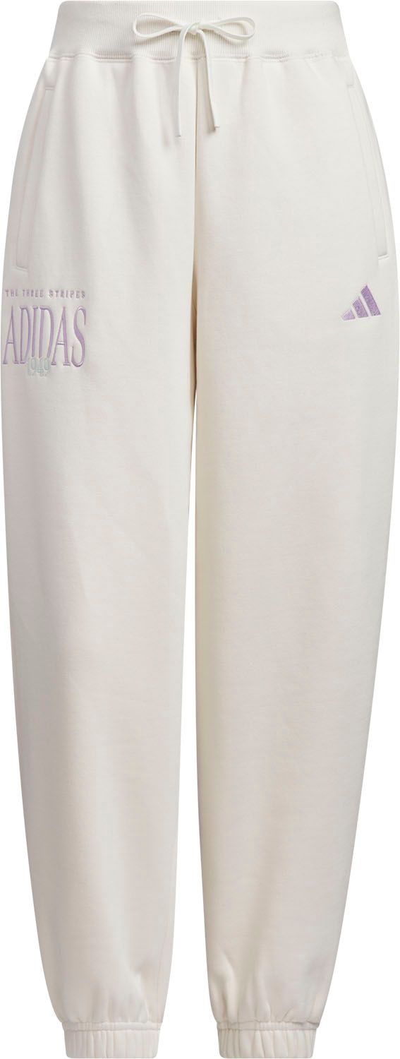 アディダス adidas バービージ ルーズフィット 9 10 丈 スウェット フリース パンツ TI734 KA0975 チョークホワイト