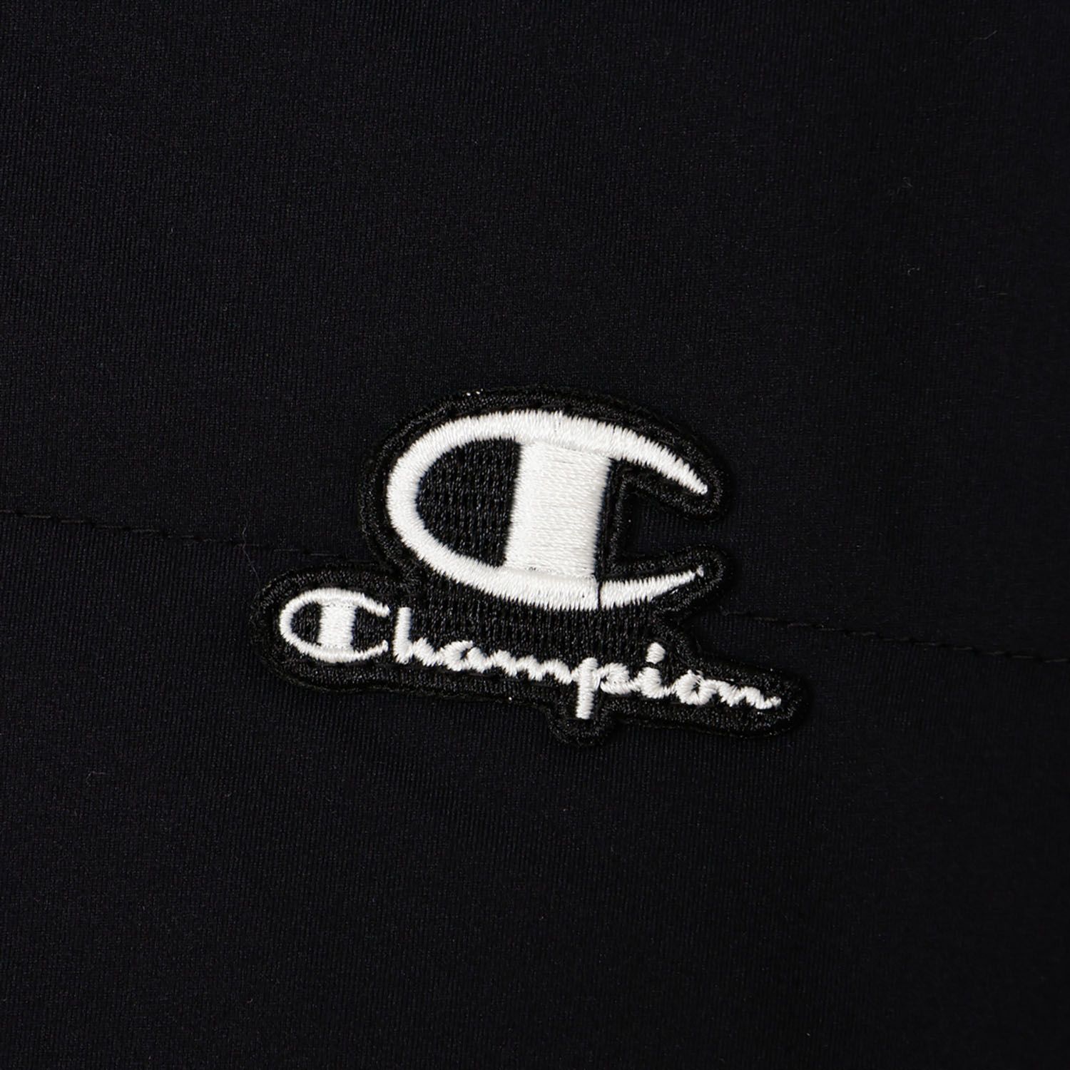 チャンピオン Champion HOODED ZIP JACKET メンズ ジャケット ウィンドブレーカー 撥水 ストレッチ 軽量 保温 通気性 耐水性 リラックスフィット 防風 防水 C3CS610 090 ブラック