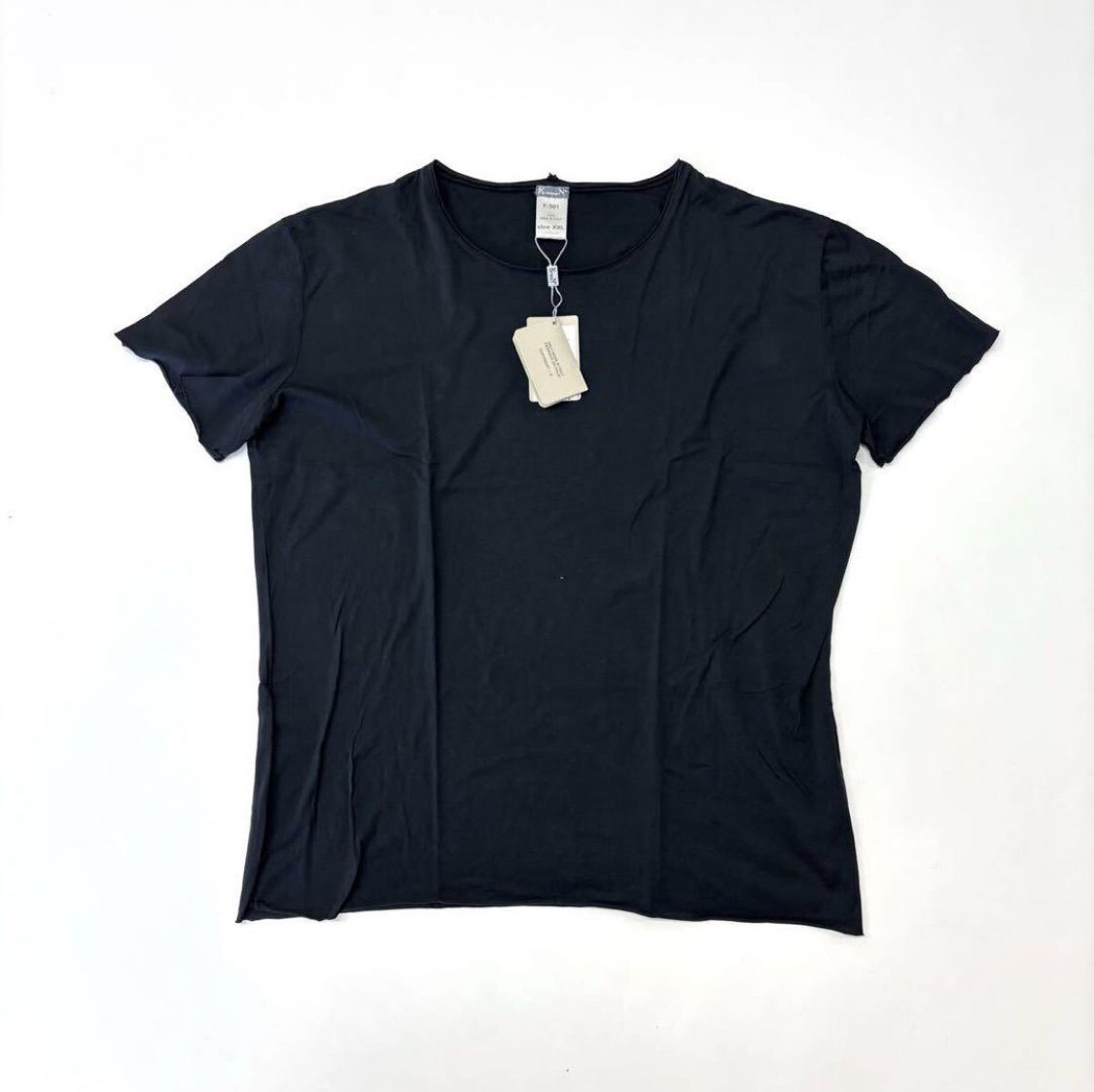 2025 KristenseN DU NORD クリステンセンドゥノルド F-501 カットオフ Tシャツ カットソー BLACK サイズ XXL 定価37 400円 708-0070