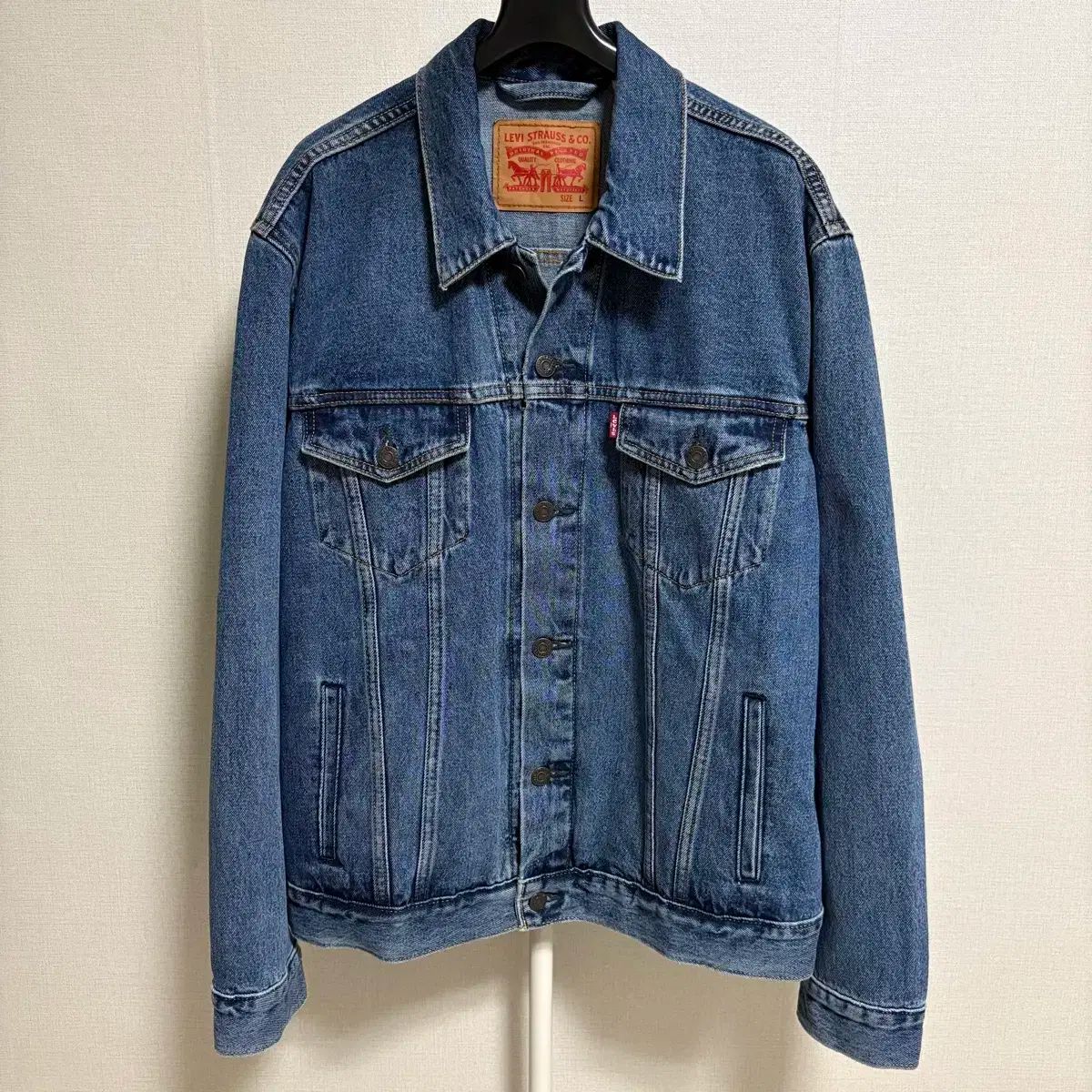 リーバイス 3rd デニム トラッカー ジャケット インディゴ L