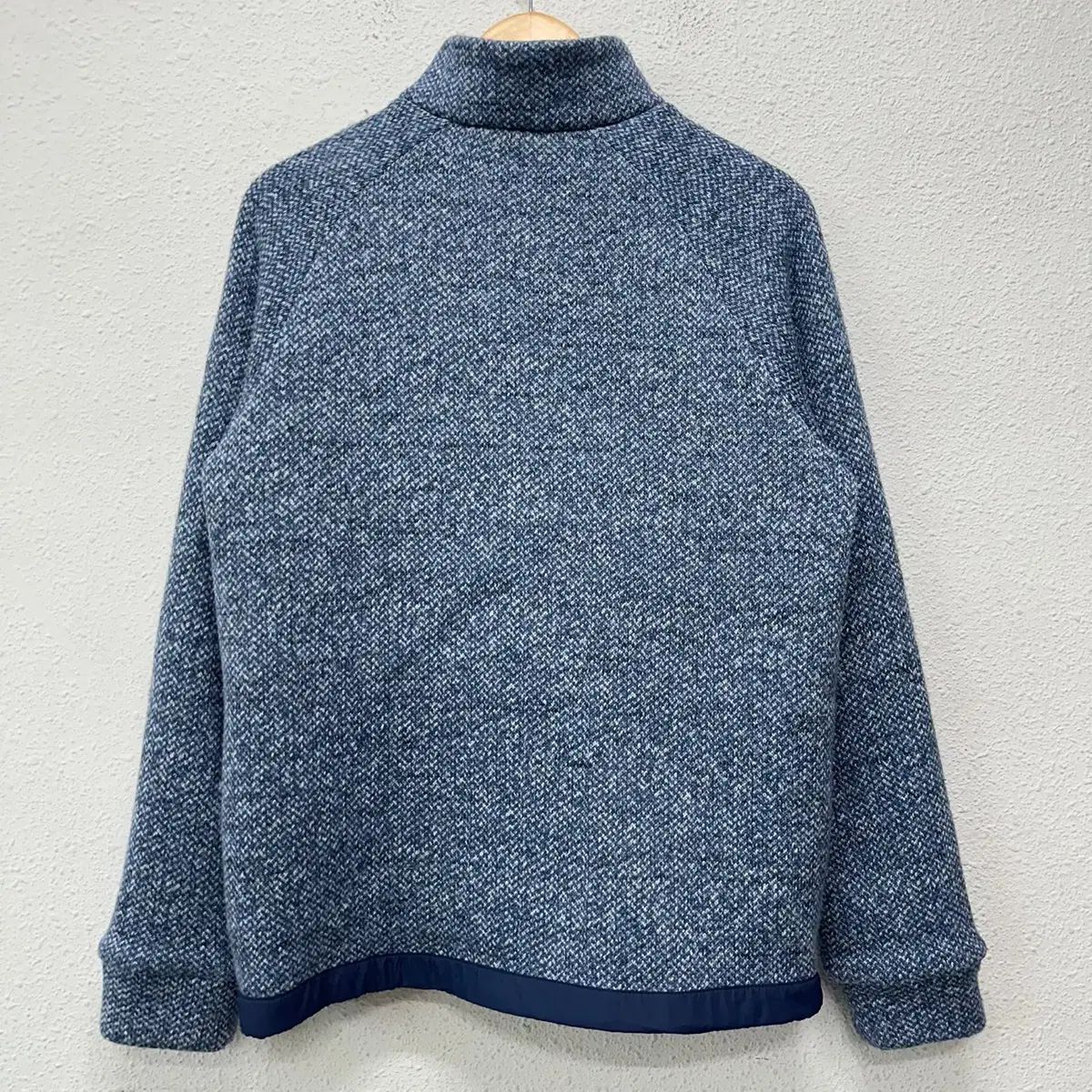 100 KOLON SPORT メンズ 登山 防風 ニット ジップアップ ジャケット N4020