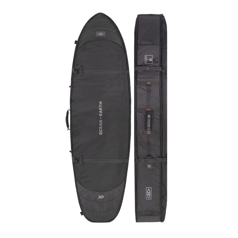 O-E HYPA FISH SHORT TRAVEL COVER 6.8ft｜4本収納 オーシャンアンドアース トラベルケース 6 8 ブラック