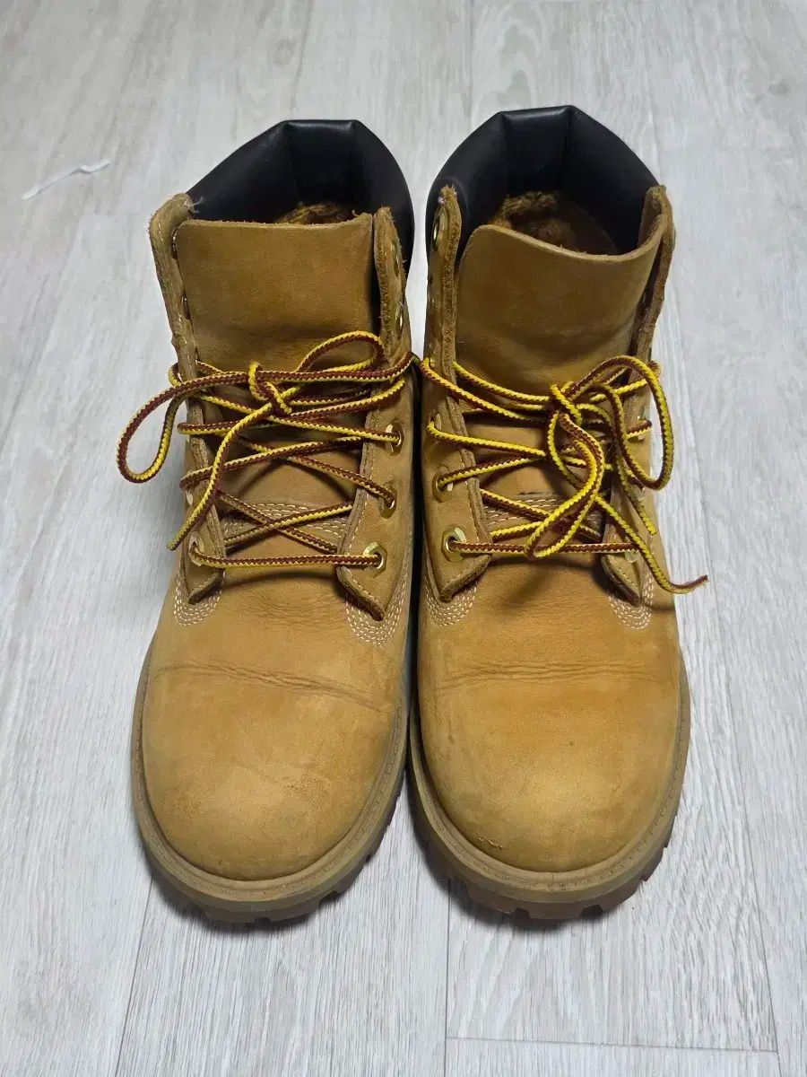 Timberland ティンバーランド イェロー レディース ブーツ 12909 22サイズ