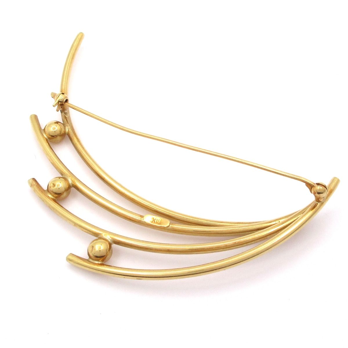 Unbranded ノーブランド ブローチ K18YG 総重量 5.2g