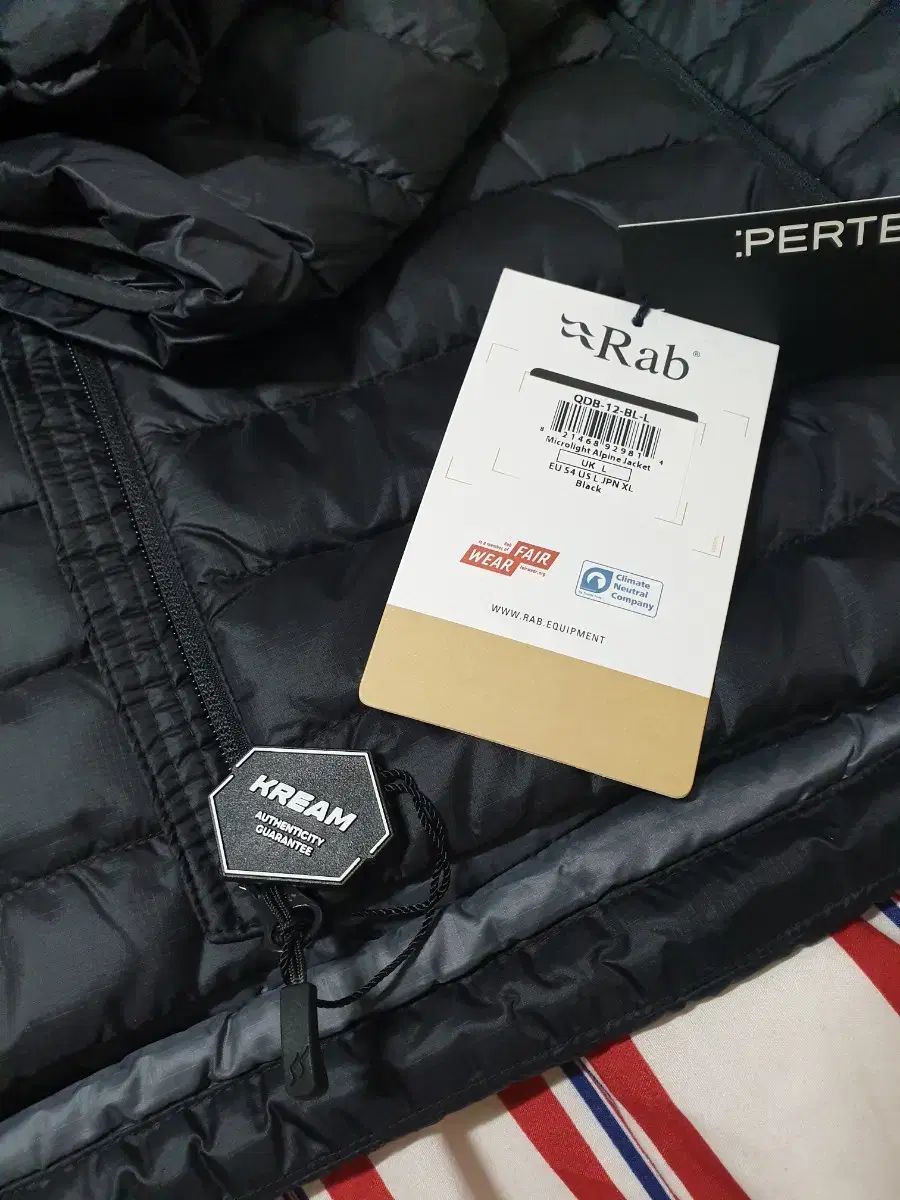RAB マイク ライト アルパイン ジャケット L ブラック