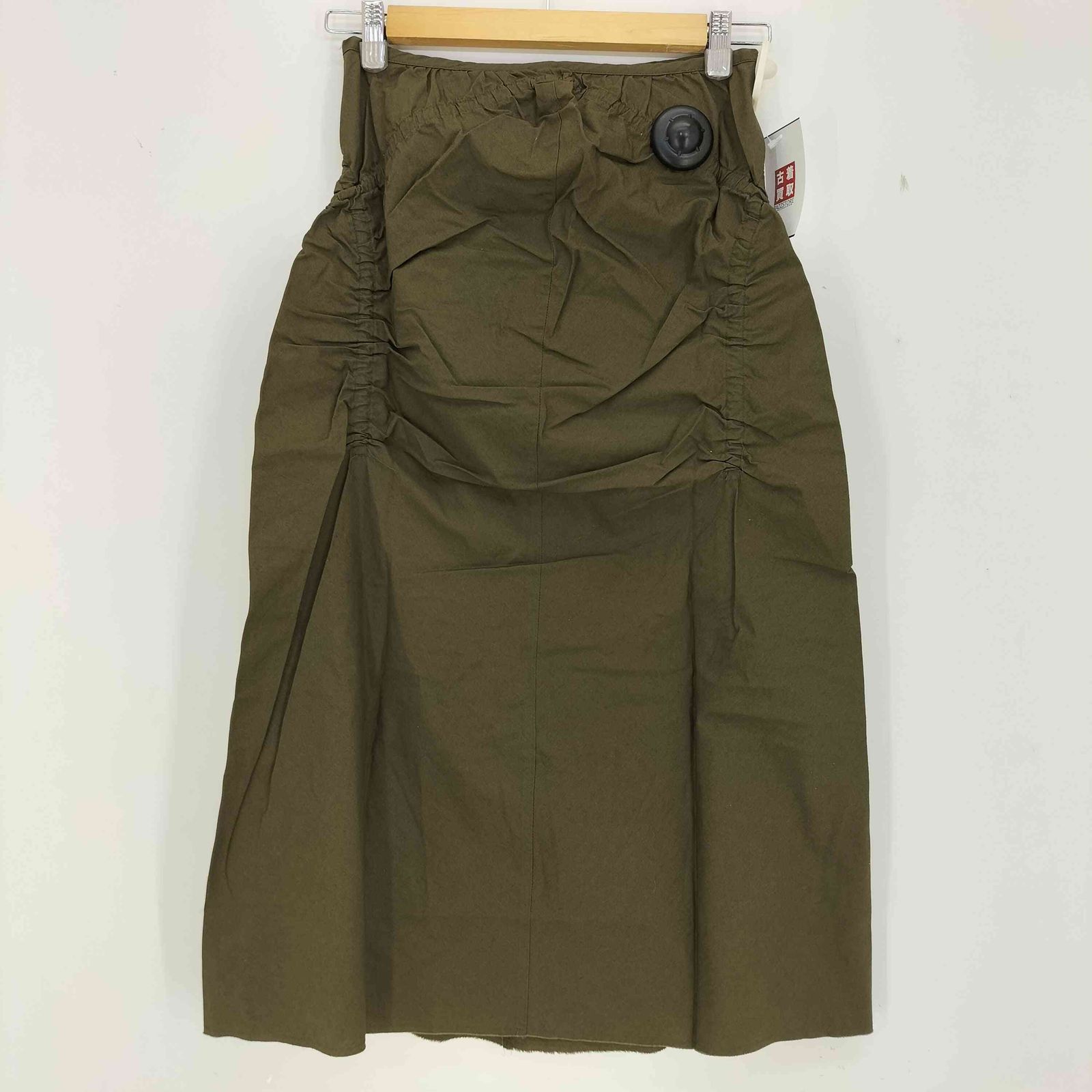 ジュンヤワタナベコムデギャルソン JUNYA WATANABE COMME des GARCONS 03ss archive パラシュート期 Parachute Bondage Skirt ボンテージ シャーリング スカート レディース JPN S