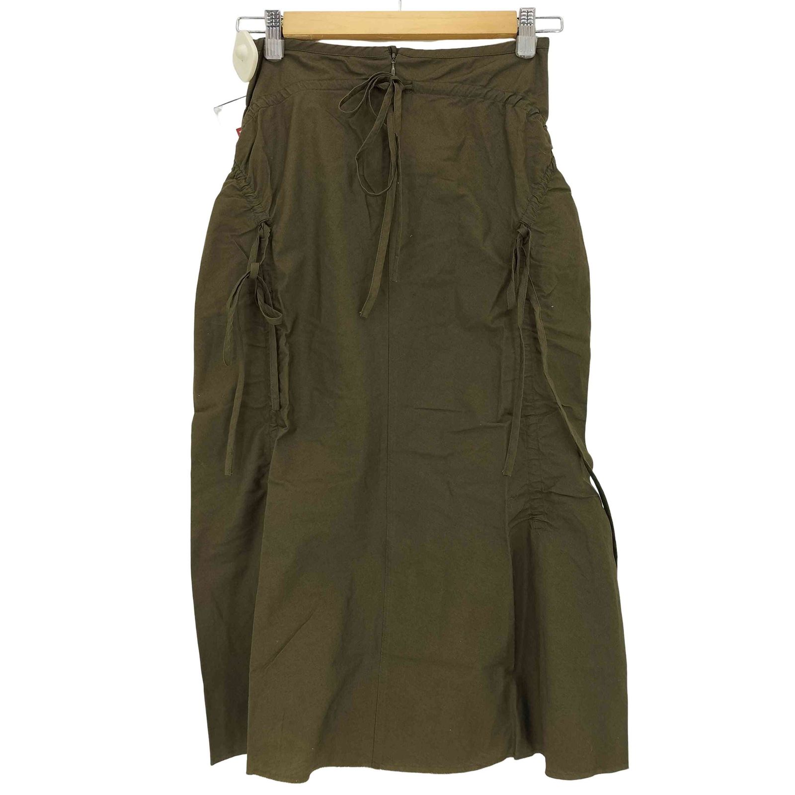 ジュンヤワタナベコムデギャルソン JUNYA WATANABE COMME des GARCONS 03ss archive パラシュート期 Parachute Bondage Skirt ボンテージ シャーリング スカート レディース JPN S