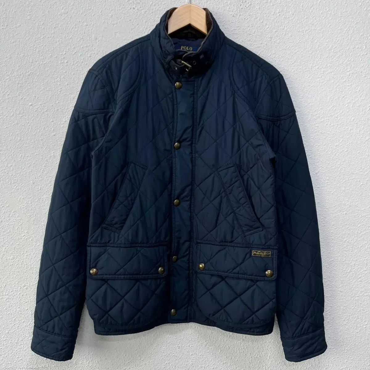 S 新モデル ポロ ラルフローレン コーデュロイ キルティング バイカー ダウン ジャケット N3868