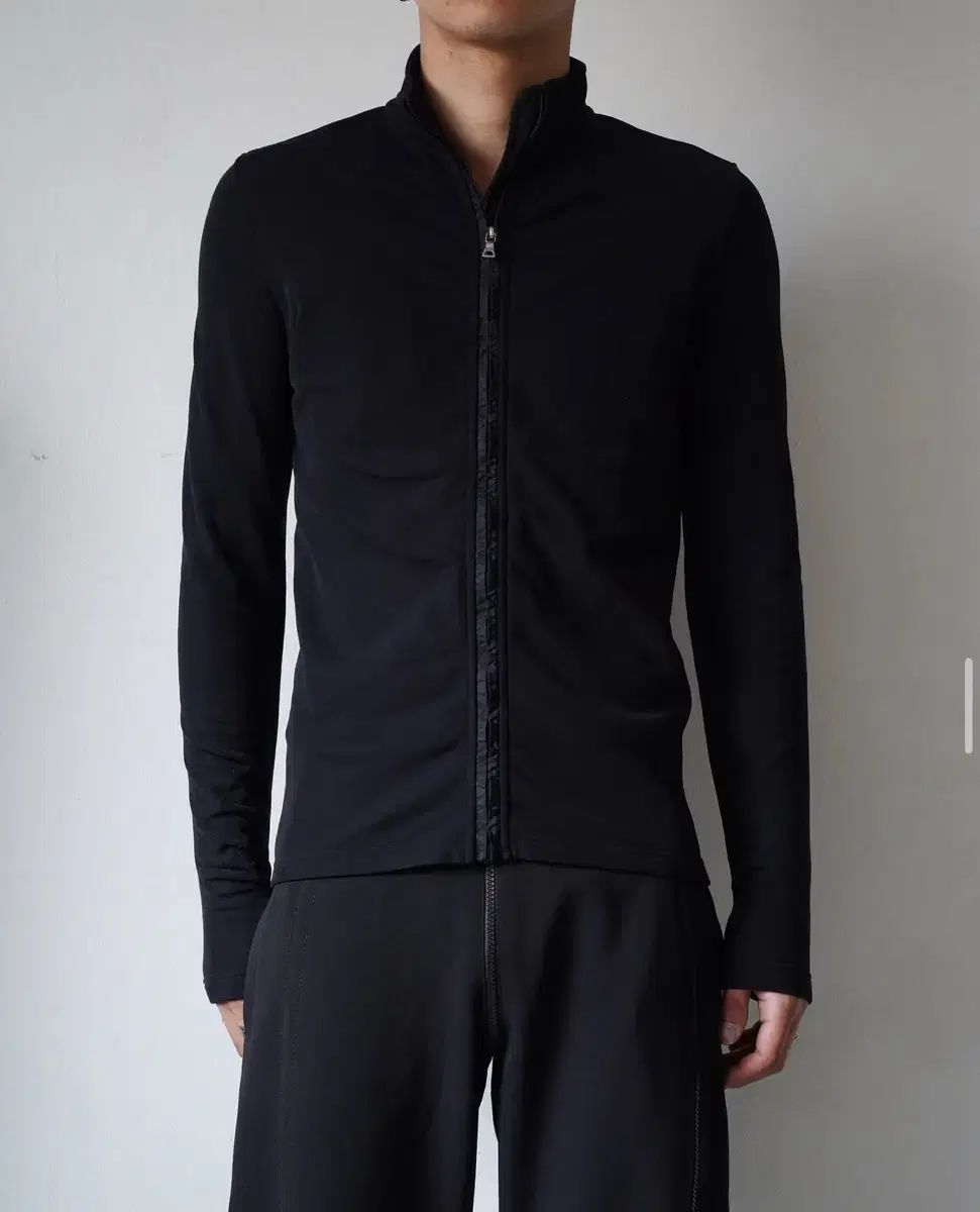 m PRADA プラダ スポーツ 99aw ハイネック ジップアップ トップス