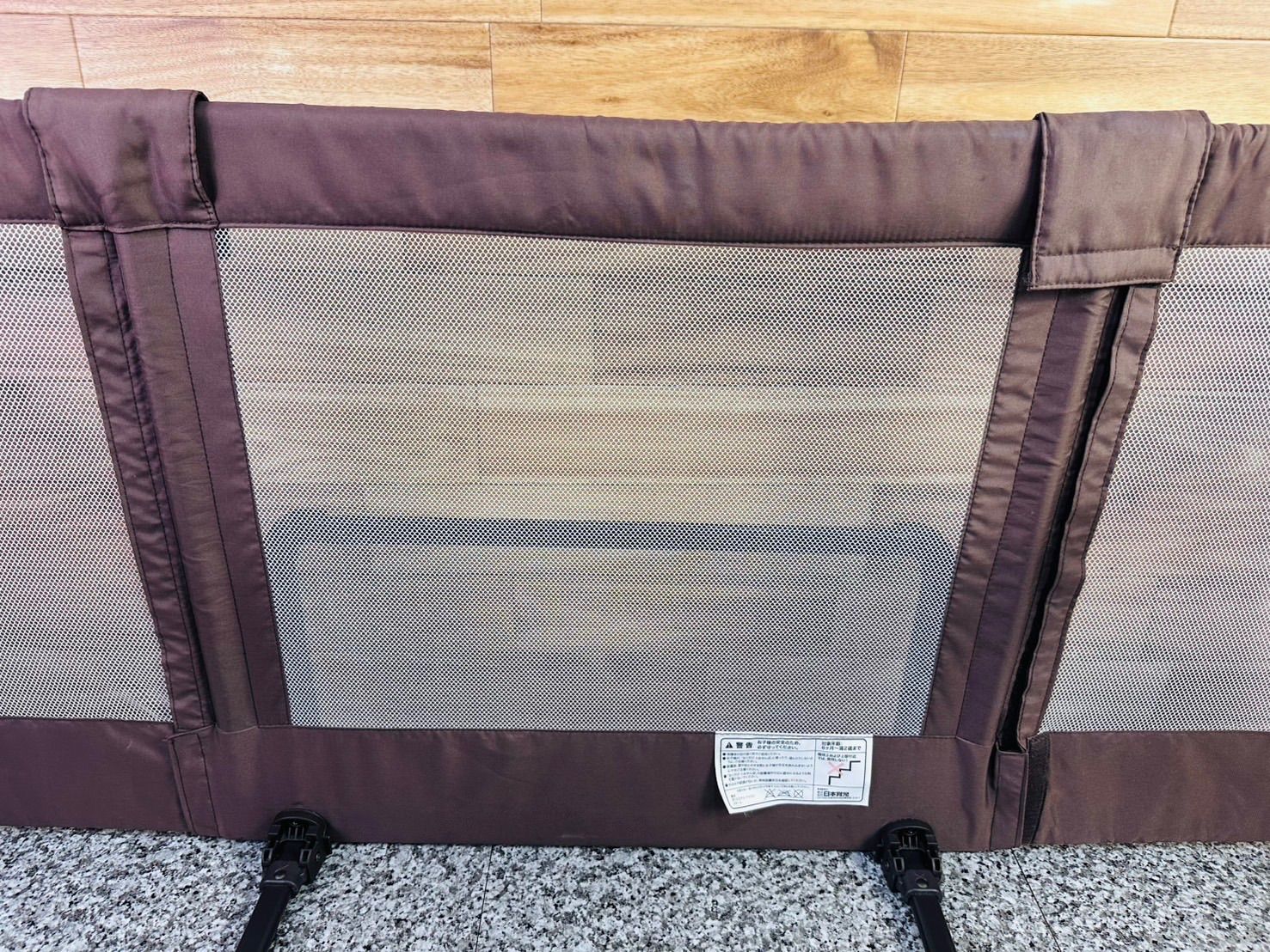 ベビーフェンス ブラウン