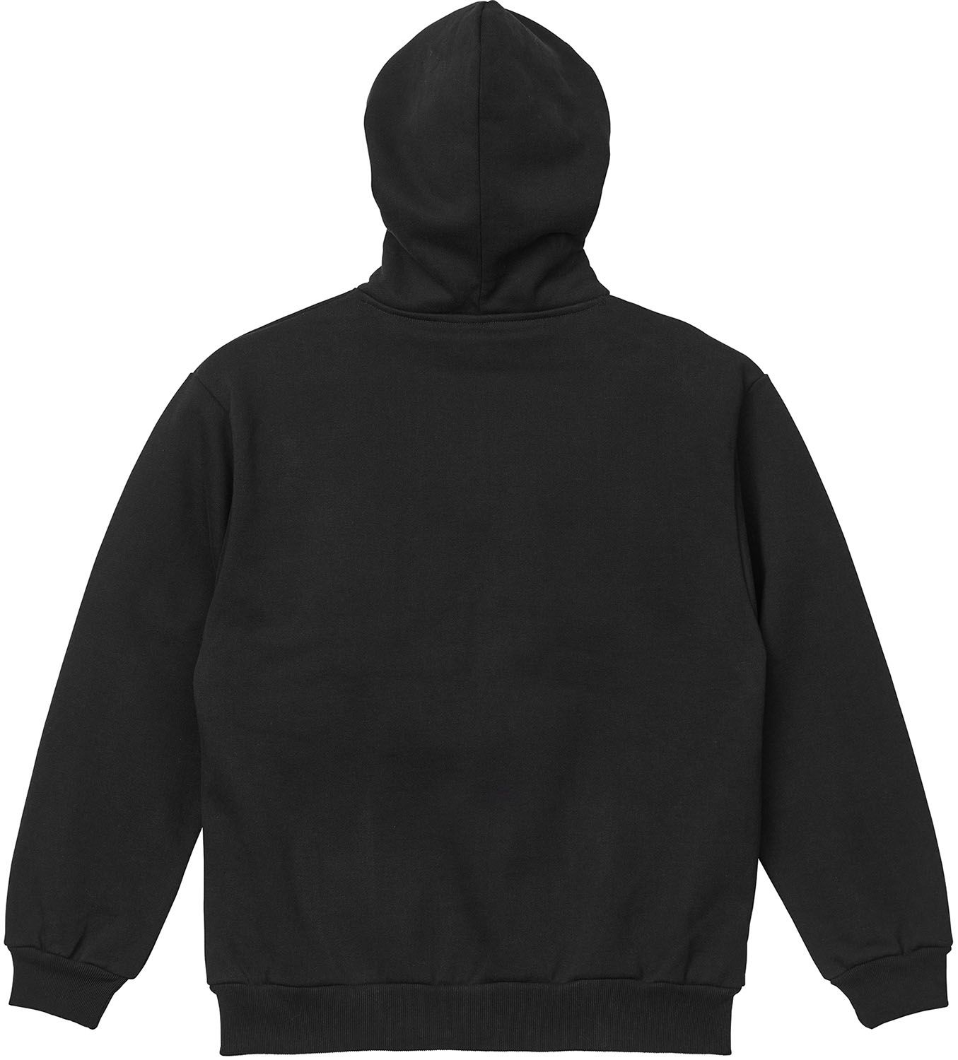 ユナイテッドアスレ UnitedAthle 15.0 オンス オープンエンド マグナムウェイト スウェット フルジップ パーカ 裏起毛 579701 2 ブラック