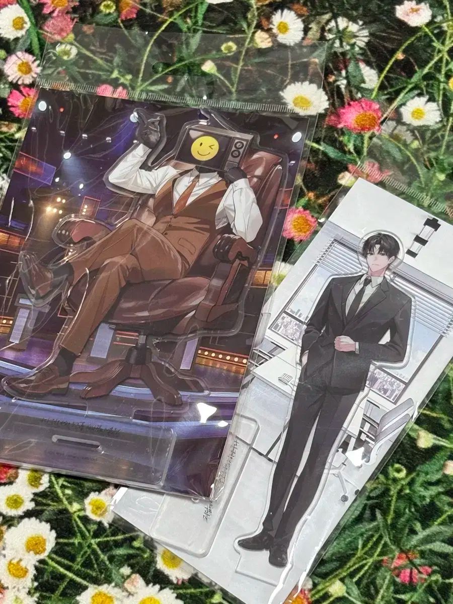 怪談出勤 ポップアップアクリルスタンド ブラウン キム ソウル