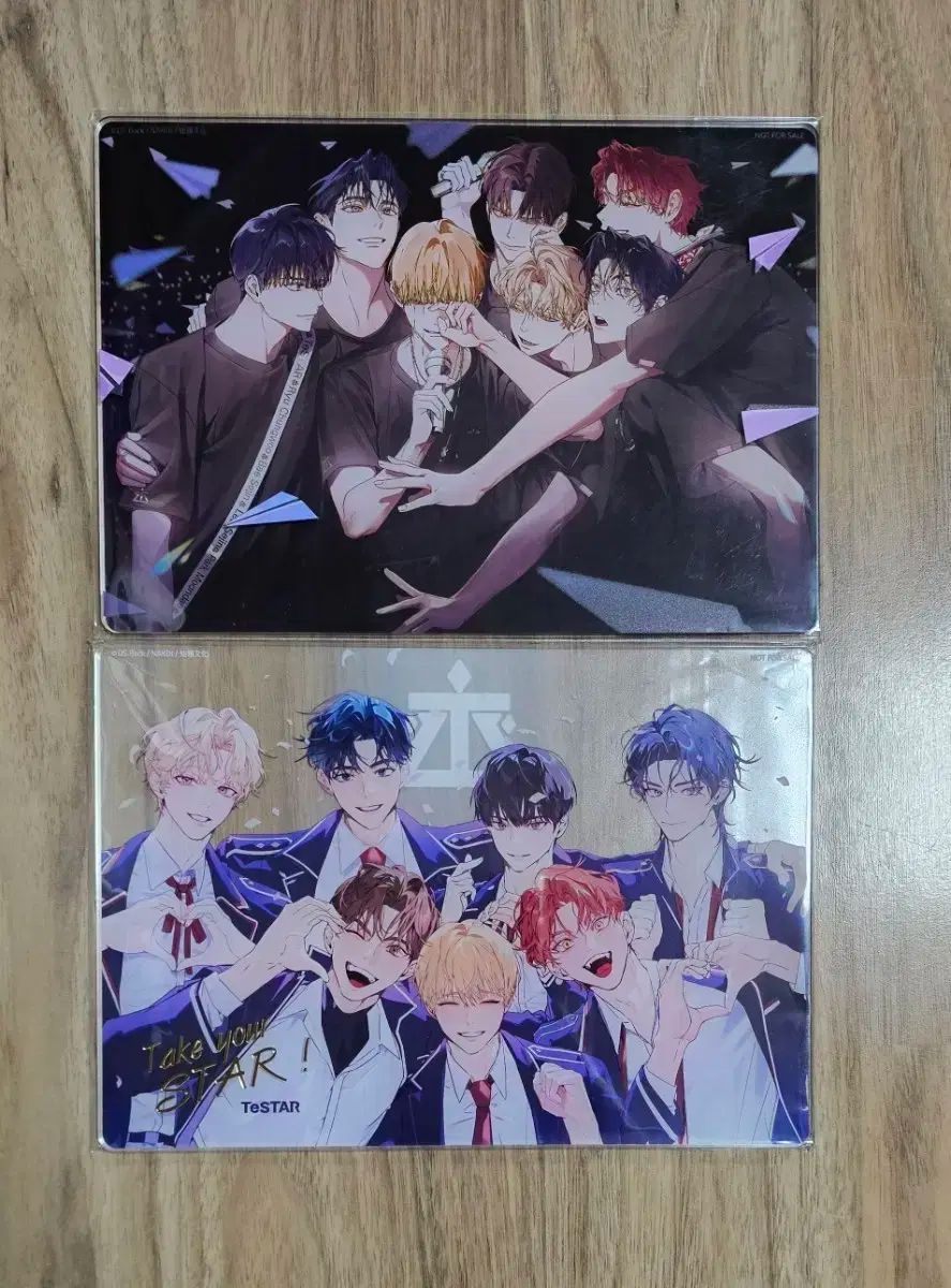 デビューできないと死ぬ病気にかかってしまいました 台湾版 アクリルボード セット