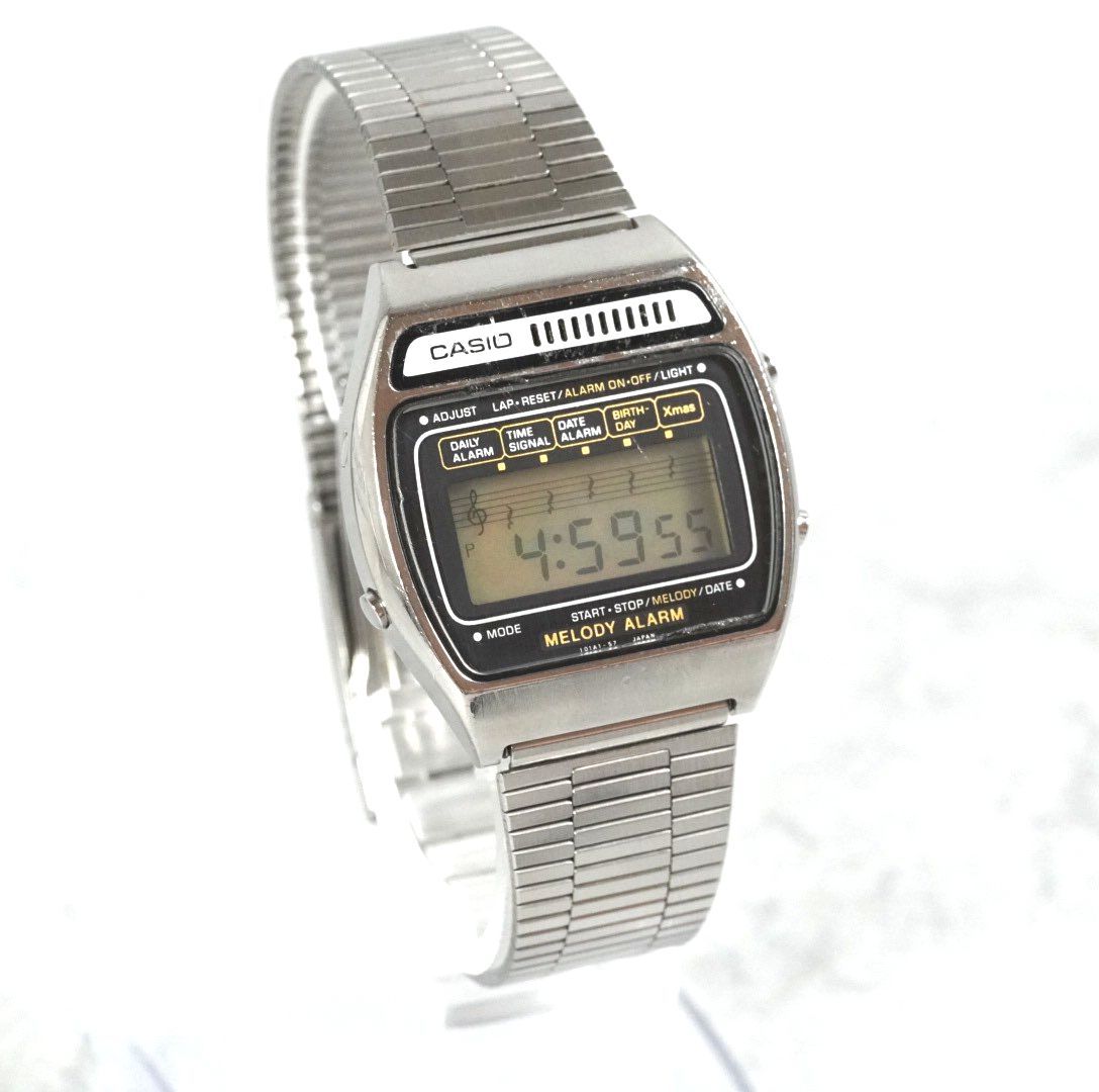 激レア】CASIO カシオ メロディアラーム MELODY ALARM 101A1-57 腕時計