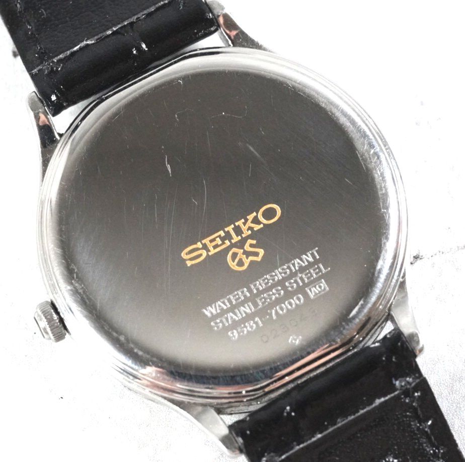 新品電池交換済】GRAND SEIKO グランドセイコー GS 9581-7000 quartz