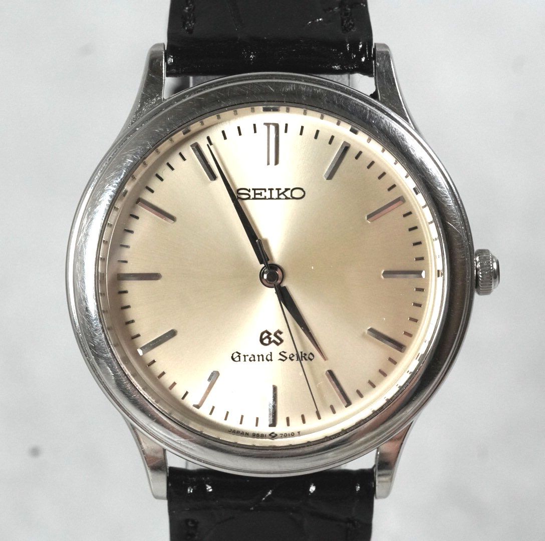 新品電池交換済】GRAND SEIKO グランドセイコー GS 9581-7000 quartz