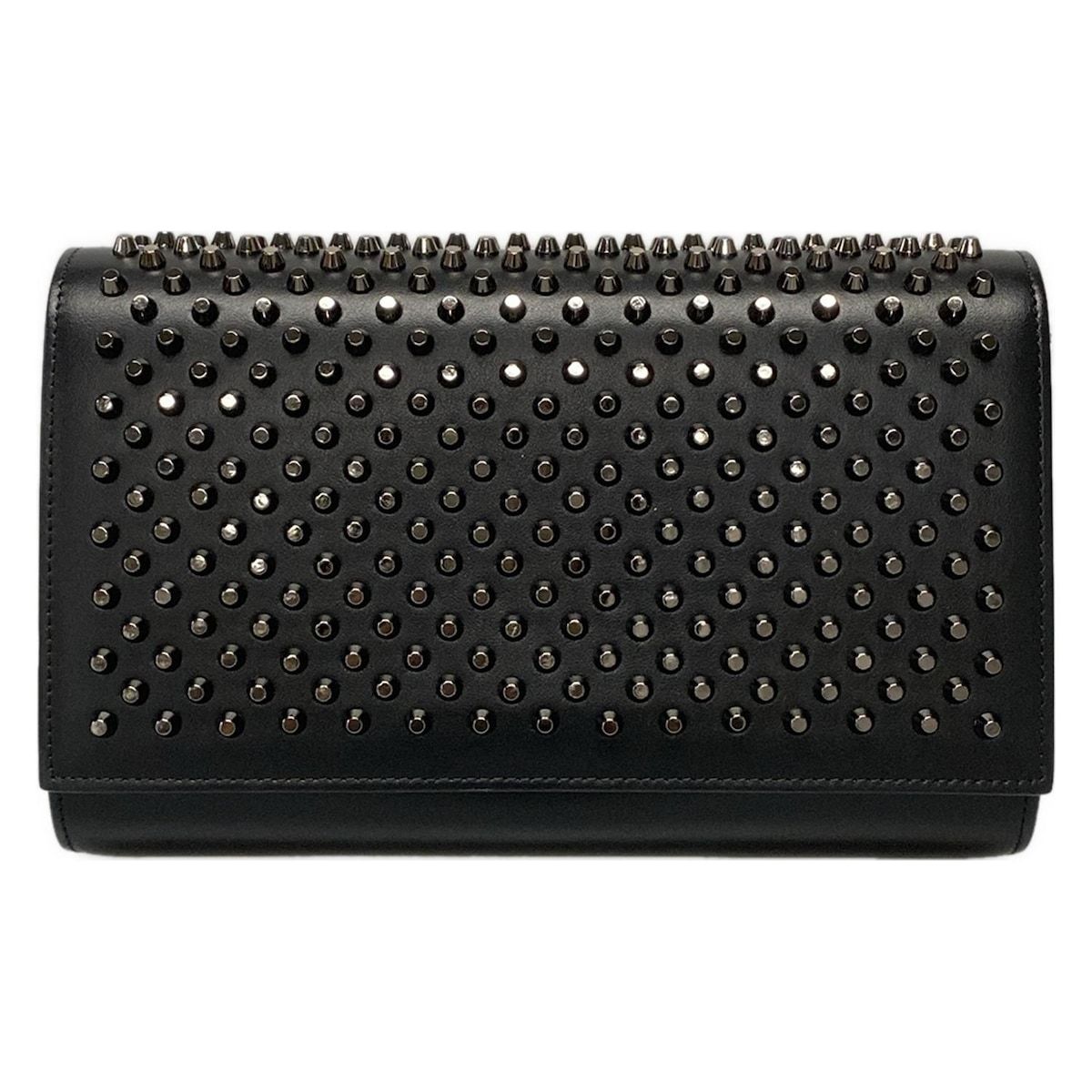 クリスチャンルブタン クラッチバッグ パロマ クラッチ 3175013 黒 スタッズ レザー