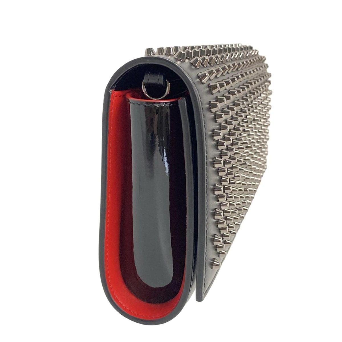 CHRISTIAN LOUBOUTIN クリスチャンルブタン クラッチバッグ パロマ クラッチ 3175013 黒 スタッズ レザー