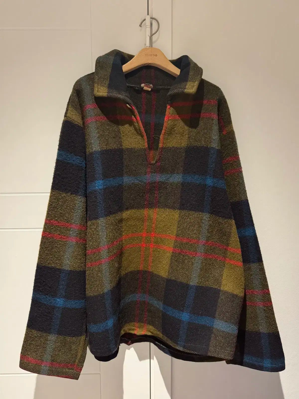 50s WOOLRICH ウールリッチ シャツ チェック柄