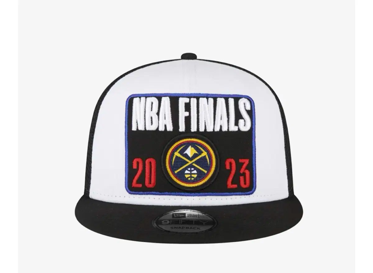 NEW ERA 2025 NBA FINAL デンバー ナゲッツ メッシュ スナップバック ブラック ホワイト