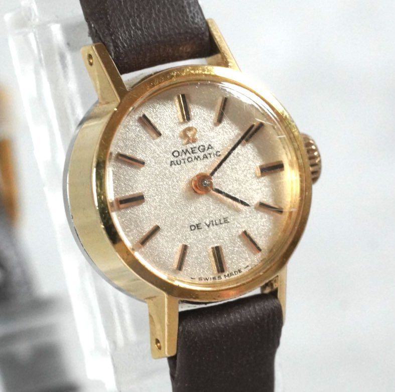 稼働品】OMEGA オメガ デヴィル De Ville 自動巻き AUTOMATIC