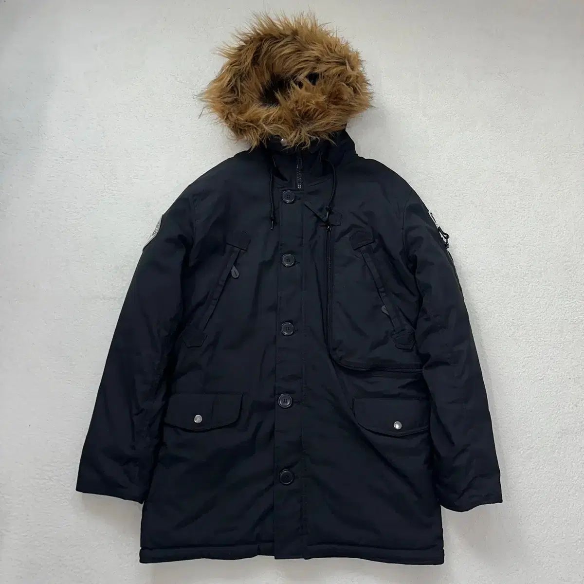 L アルファ インダストリーズ メンズ N-3B マウンテンパーカー ダウン パーカ N4412