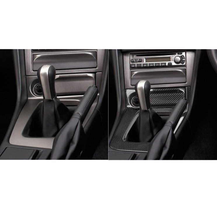 ニッサンnissan日産GTR R34炭素繊維センター制御シフトパネル右運転車改造 適用 BRIGHTFACE_UK