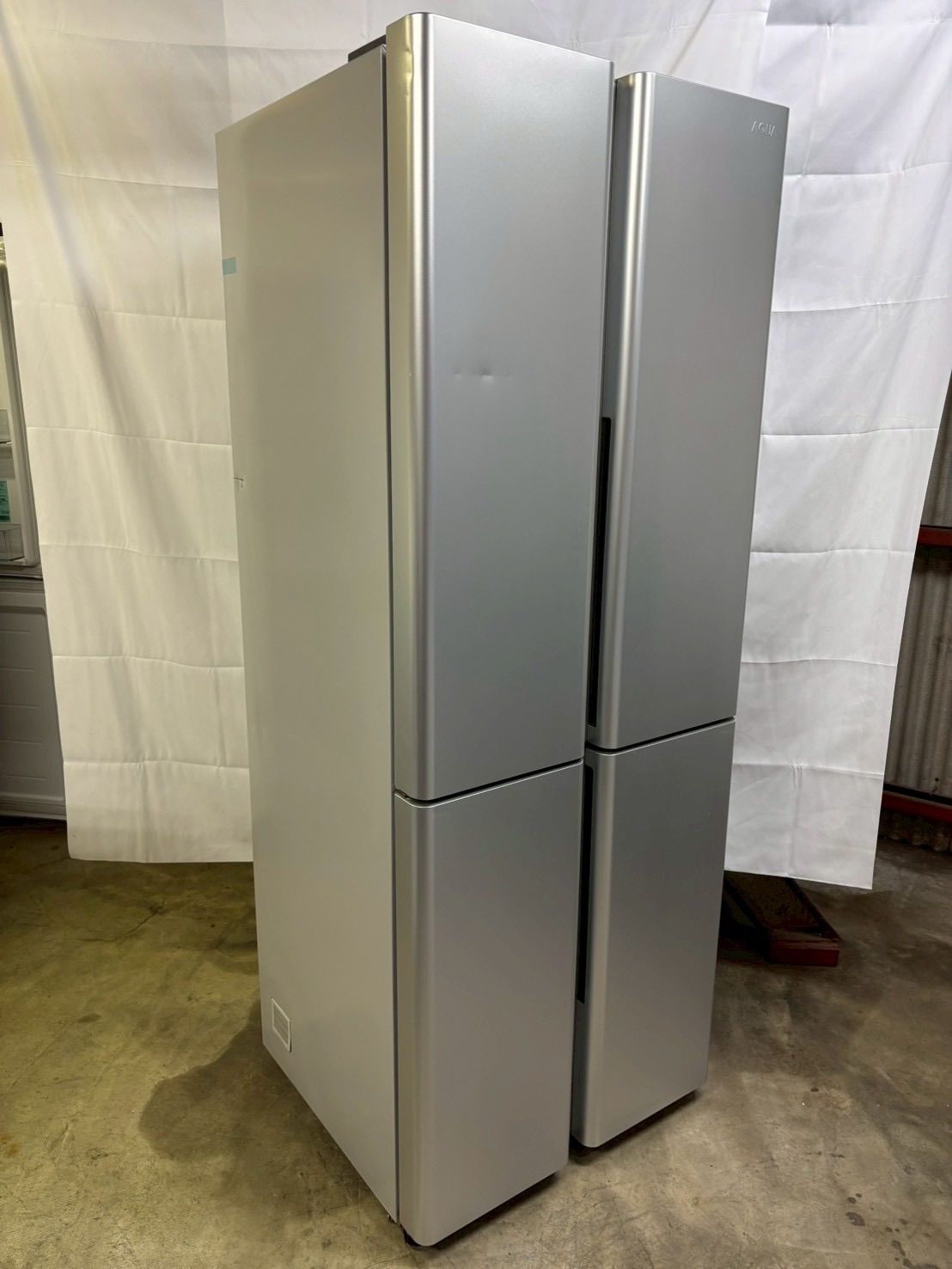 AQUA 4ドア冷蔵庫 AQR-TZ42K 2021年製420L 観音開き AQUA 大容量冷蔵庫