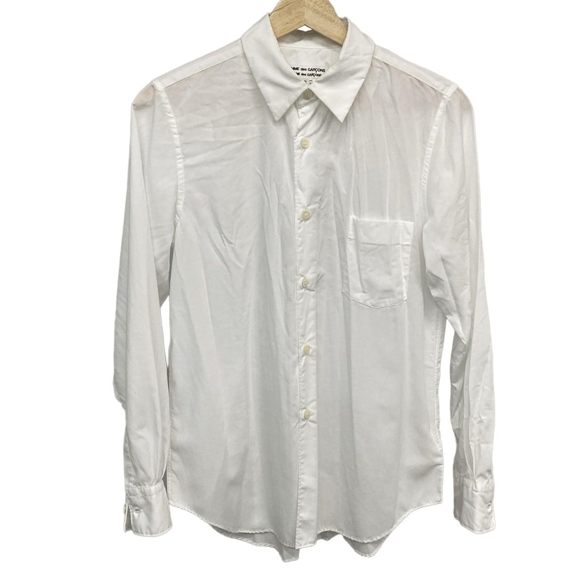 COMMEdesGARCONS COMMEdesGARCONS コムデギャルソンコムデギャルソン 長袖シャツ サイズS メンズ - 白