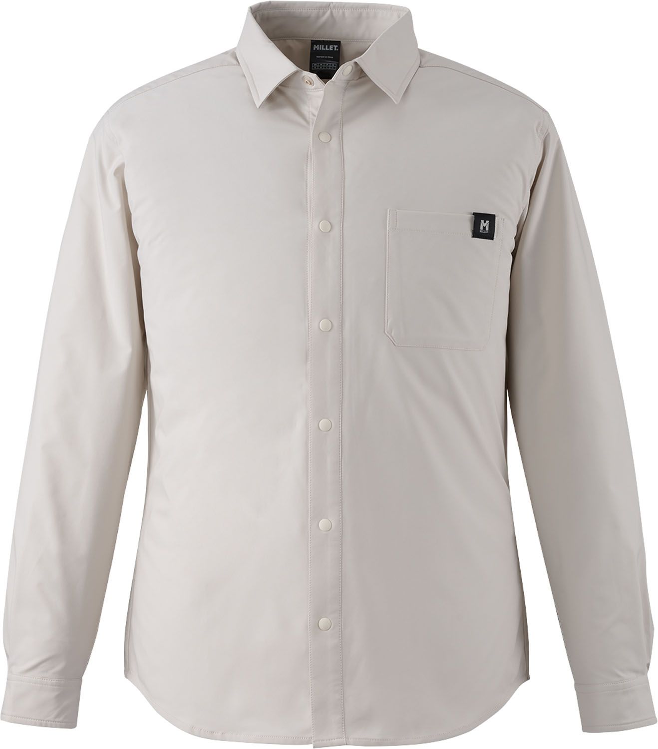 ミレー MILLET アウトドア グーテ ロングスリーブシャツ MIV02132 N9331 WINTERHAZE