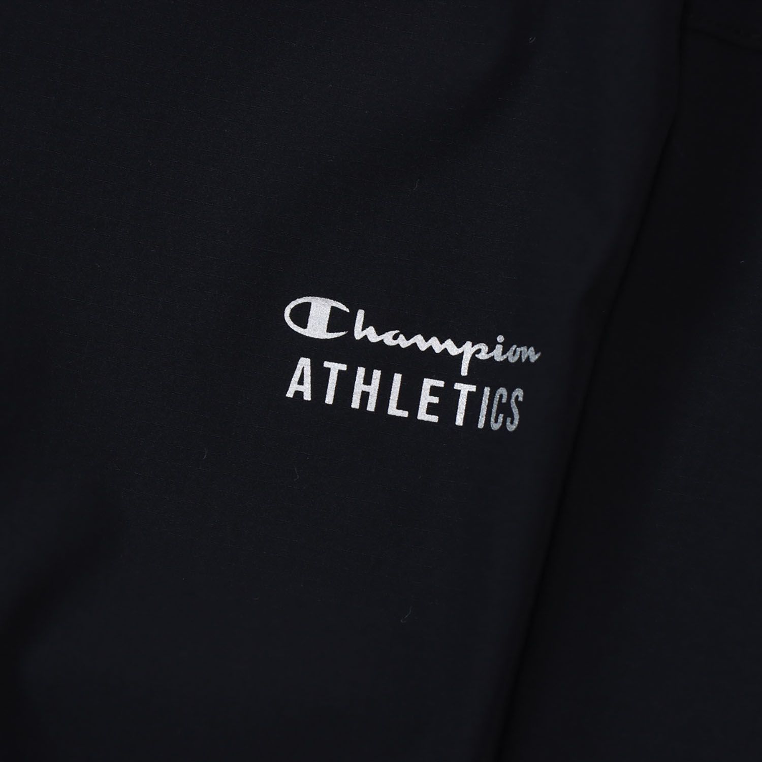 チャンピオン Champion LONG PANTS メンズ ウィンドパンツ ロング ストレッチ 薄中綿 フィルム加工 雨天 防風 撥水 保温 スタイリッシュ ズボン ボトムス C3CSD19 090 ブラック