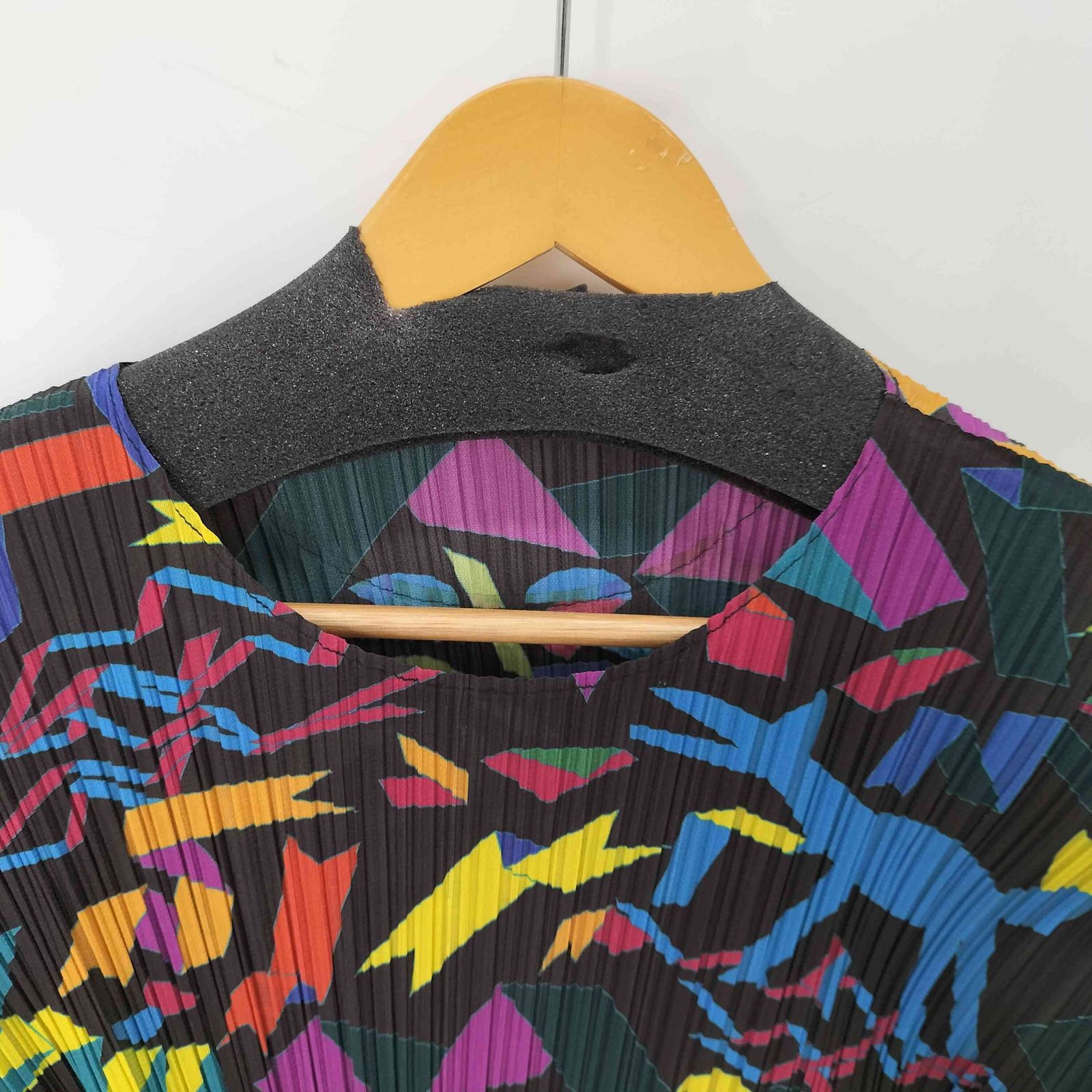 プリーツ カットソー