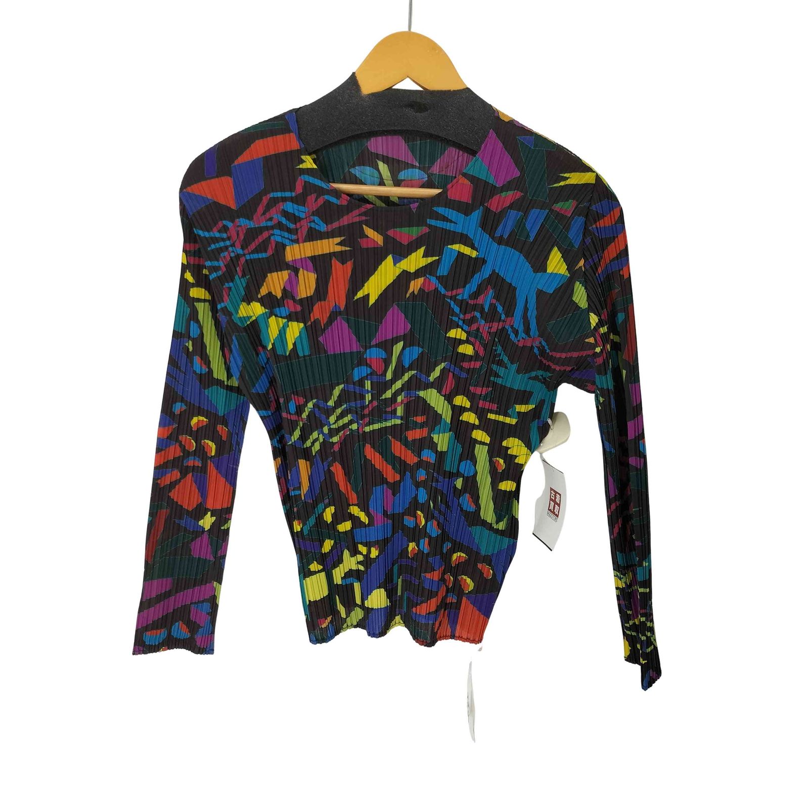 プリーツプリーズイッセイミヤケ PLEATS PLEASE ISSEY MIYAKE CONFETTI 総柄 プリーツ カットソー レディース JPN 3