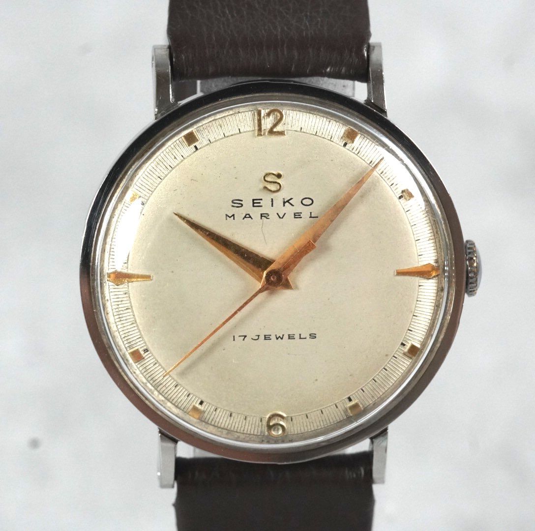 中古】稼働品 SEIKO MARVEL セイコー マーベル 19石 アンティーク